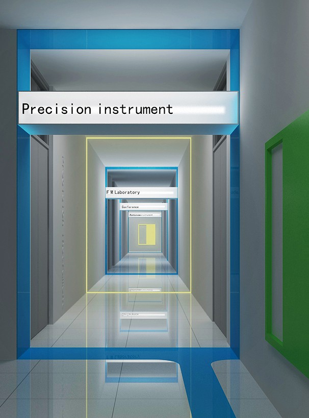 辦公室走廊設計實景圖