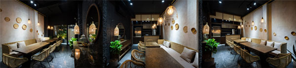 整潔舒適的現代化餐廳設計