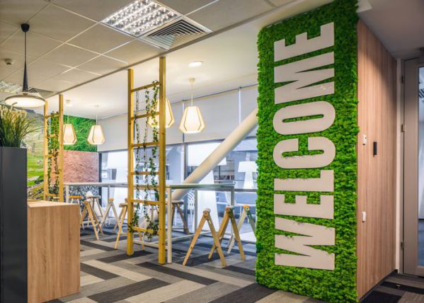 木元素風格的辦公室設計