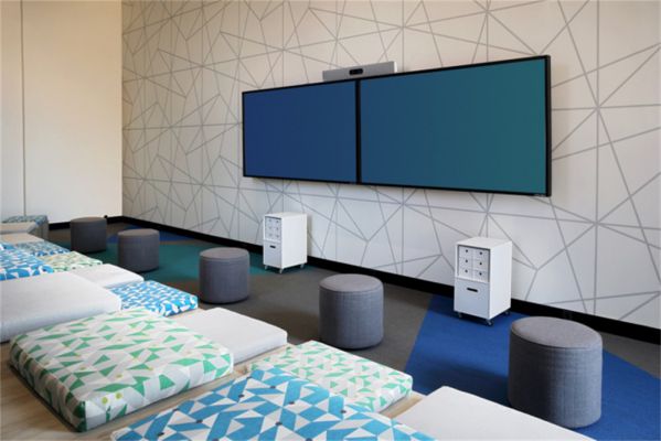 多功能辦公室設計打造的雙層辦公室