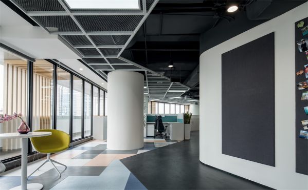 公司時尚辦公室設(shè)計的主題展現(xiàn)
