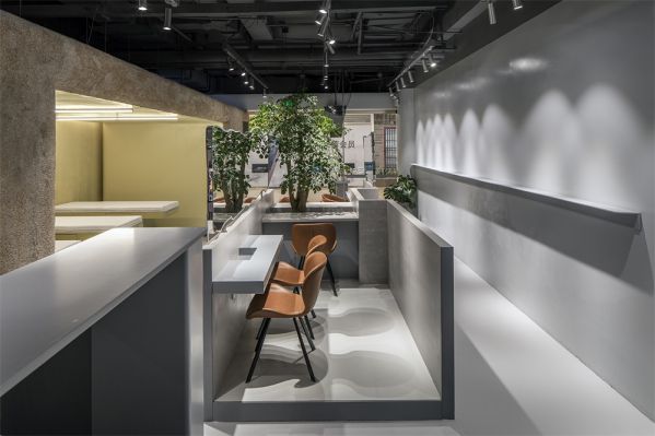 毛發(fā)科技辦公室設計的空間屬性